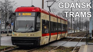 🇵🇱 Trams in Gdańsk - Tramwaje w Gdańsku (4k) (2020)