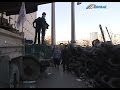 Митингующие, занявшие здание Донецкой ОГА, готовятся к штурму