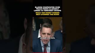 Ellison Confronted Over Fraud Funds Allegedly Linked to Terrorist Groups #Shorts