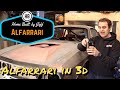 Alfarrari in 3D - Ferrari engined Alfa 105 Alfarrari build part 105