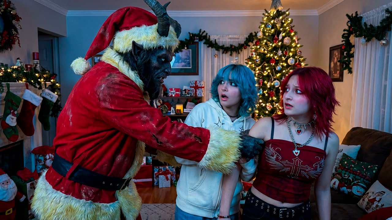 INVOCANDO AL SANTA MALIGNO. (KRAMPUS) Nos dio un regalo aterrador.
