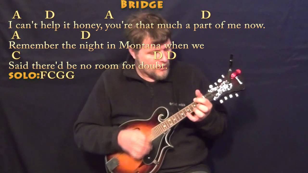 Come Monday Mandolin Cover Lesson in G with Chords/Lyrics YouTube