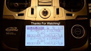 Setting Up Castle Telemetry Link with Futaba 14SG