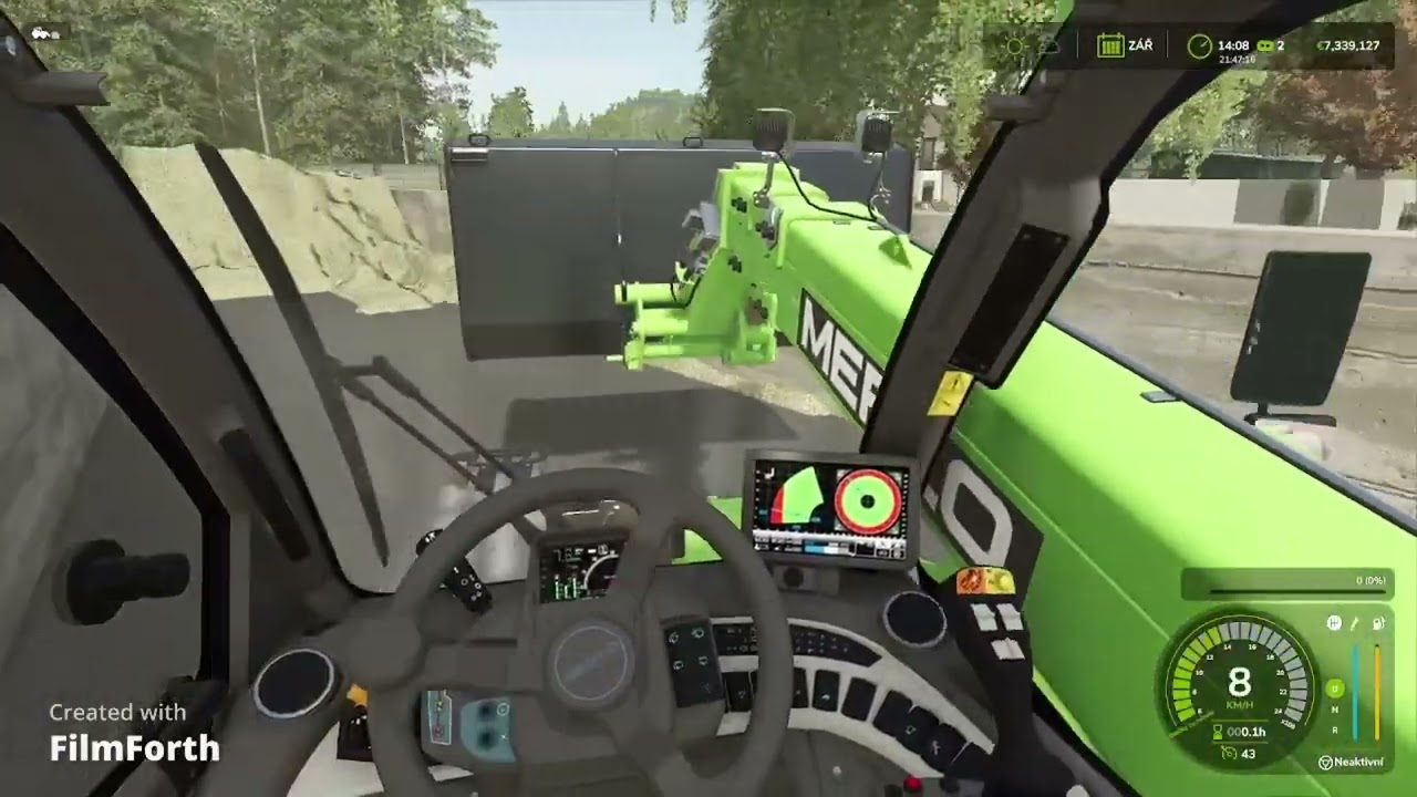 FarmingSimulator 25 Garbindel multiplayer #21 siláže s 8400r a Deutz-Fahr  7250 TTV
