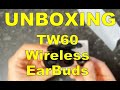 Wireless Headphones Bluetooth Earphone 5.0 Touch Bluetooth Headset TW60
TWS iPX5 Bluetooth Sports Earphones With mic