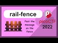picoCTF 2022 - Cryptography Challenge: Rail Fence