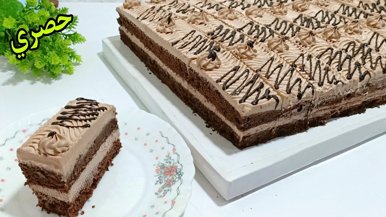 بدون بيض او حليب او مضرب❗عملت اكبر كميه من الجاتوه الاقتصادي❗بأخف وألذ طعم ولا احسن حلواني