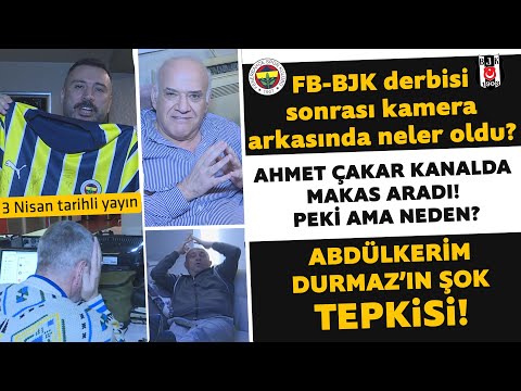 FENERBAHÇE – BEŞİKTAŞ DERBİSİ SONRASI KAMERA ARKASINDA NELER OLDU?