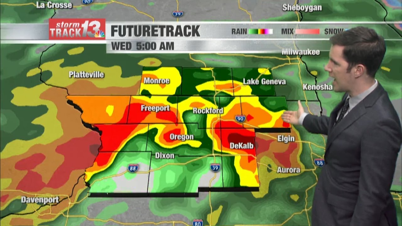 Be ready for strong storms at times through Wednesday - YouTube