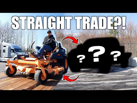 I Traded My $10,000 Scag Mower For This 2500hd Truck!!!