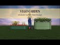 Vego garden modular design metal raised garden beds
