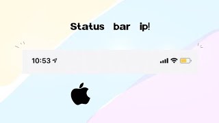 Status Bar Iphone Untuk Android Bisa Di Semua Android Super Status Bar
