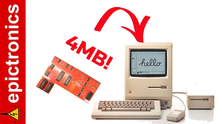 It's here! The Mac 4000Ke! The new epic 4MB homebrew upgrade for classic Macs!