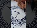 circle mandala art step by step 🎨 ||#shots #art #mandalaart #howtodraw