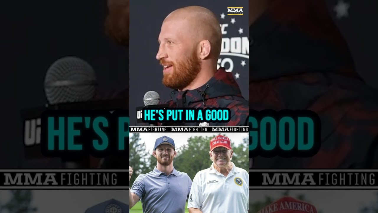 Bo Nickal discusses his UNIQUE relationship with President Donald Trump - MMA Fighting