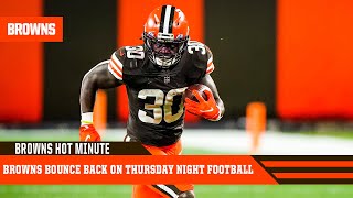 Browns Bounce Back vs. Broncos | Browns Hot Minute
