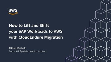 How to Migrate SAP Applications to AWS with CloudEndure Migration