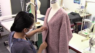 How to sew a No Collar Coat