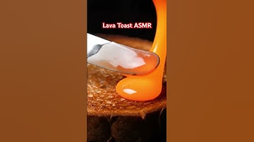 Lava Spread on Toast Ai ASMR