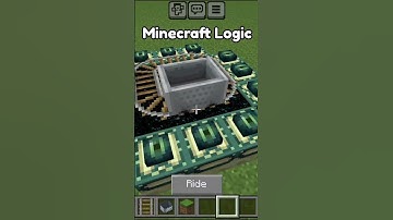 Minecraft Logic Part 6 #shorts #minecraft