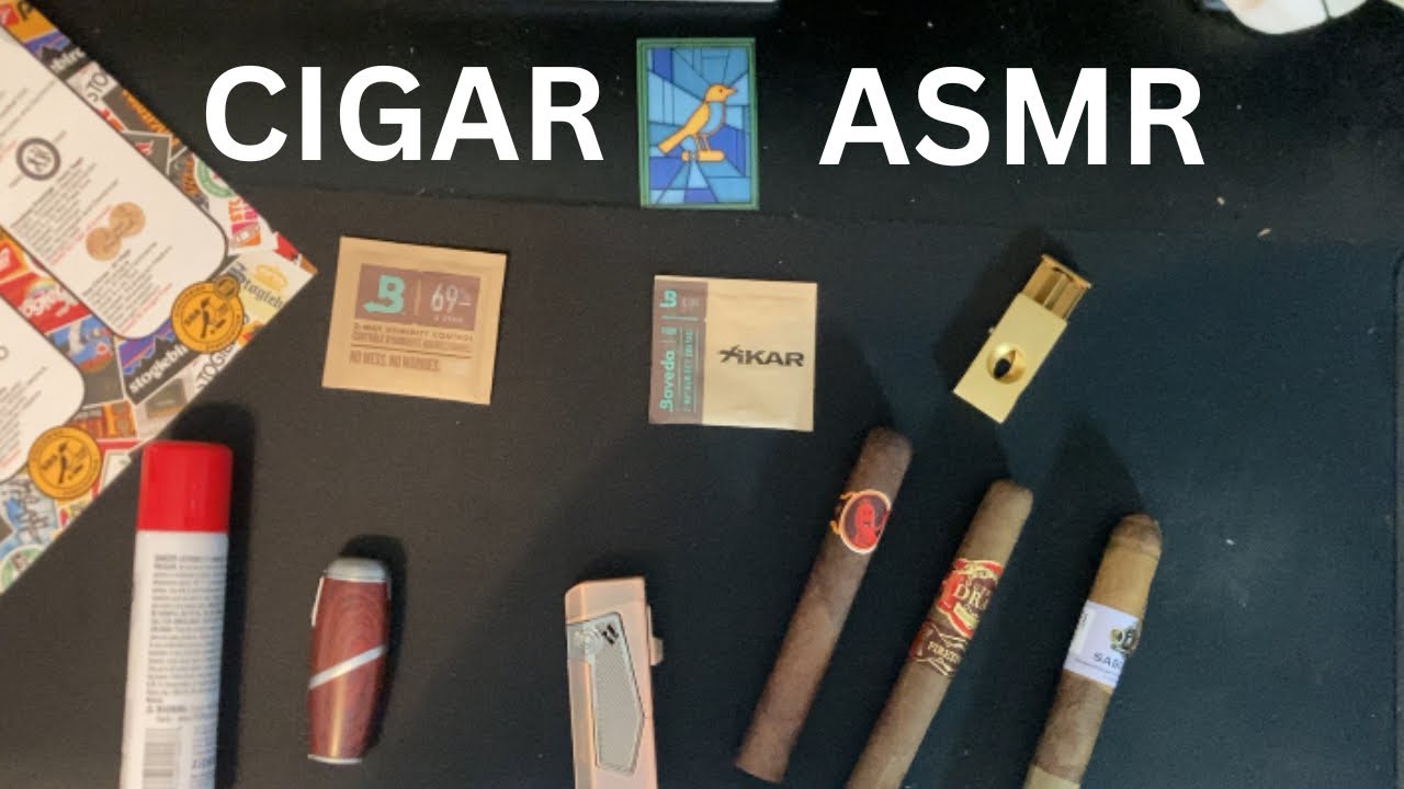 ASMR Cigar unboxing - stogie bird/cigar paradise