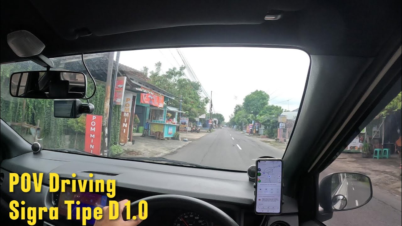 POV Driving Taxi Online Sigra Tipe D 1.0 | ASMR DRIVING