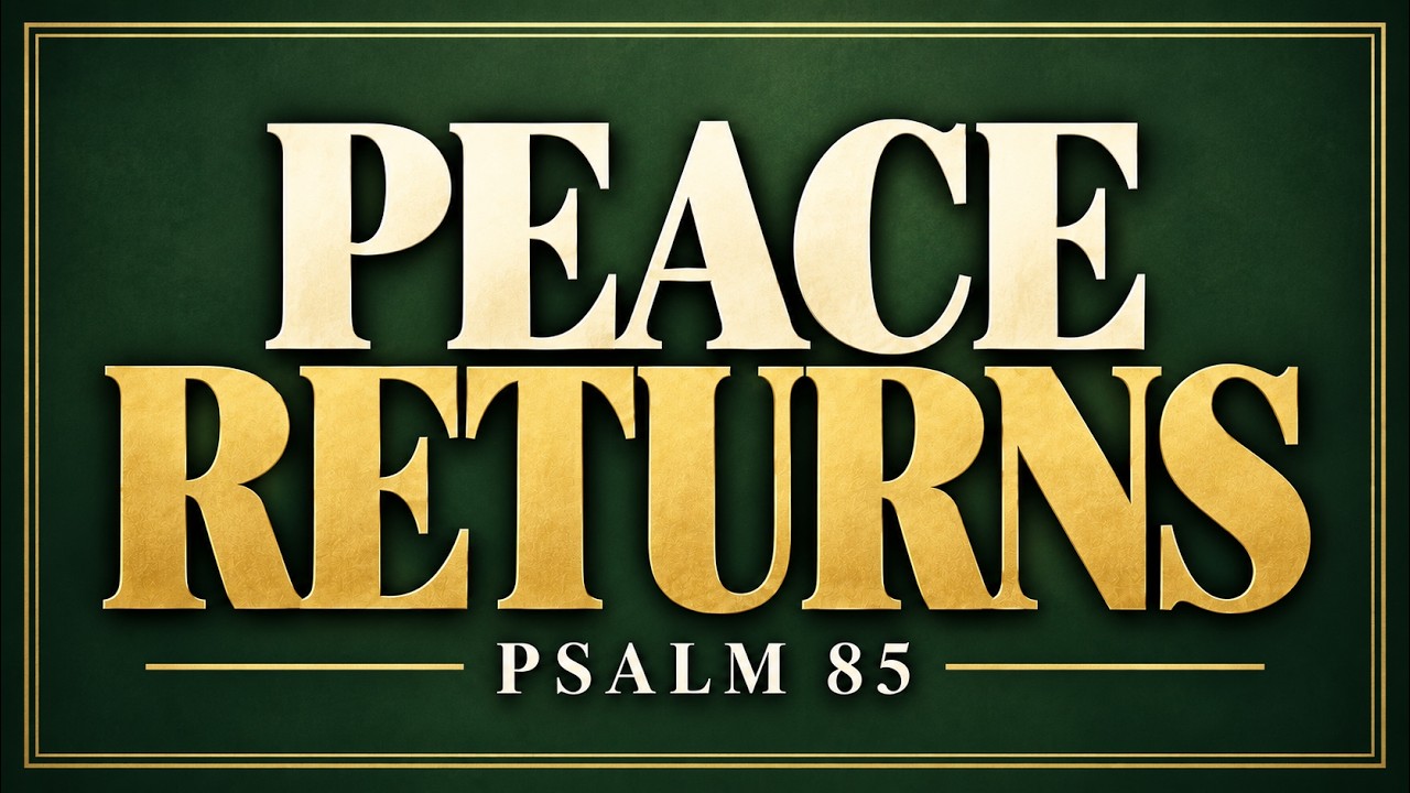 Psalm 85: Restore Peace and Renew Your Life | Psalm Magic