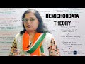 HEMICHORDATA THEORY//ORIGIN OF CHORDATA//ZOOLOGY MADE SUPER EASY BY SEEMA MA'AM.