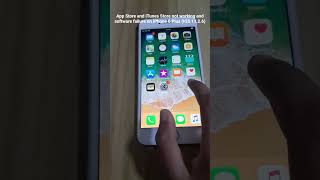 App Store and iTunes Store not working and software failure on iPhone 6 Plus (IOS 11.2.6)