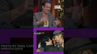 Colin Farrell had a LEGENDARY night with a LEGENDARY soccer player... #jamescorden #colinfarrell