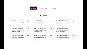 Creating a Filterable Price List - DiviMenus Flex
