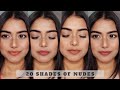 My Top 20 Nude Lipsticks For All Indian Skin | Best Drugstore Nude Lipsticks Guide | Arpita Ghoshal