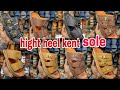 High heel kent sole  hand made  arebic chappal