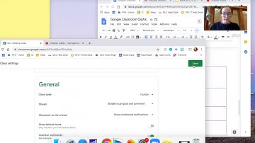 How do students/parents upload work to Google Classroom?