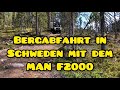 Bergabfahrt In Schweden Nähe Lima MAN F2000