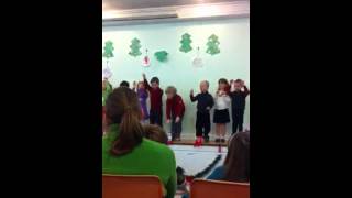 Hugh Xmas preschool 2013