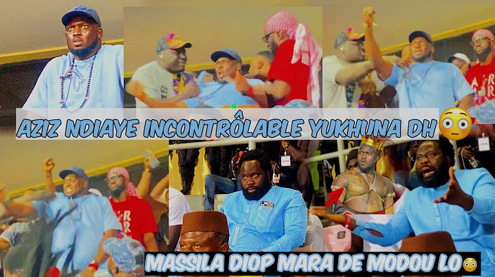 La réaction de Aziz Ndiaye et Massila Diop pendant le Combat de BG2 et Tapha Tine,Beug mo méti😭❤️