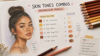 STOP Guessing Skin Tones! My Prismacolor Combos for Realistic Faces