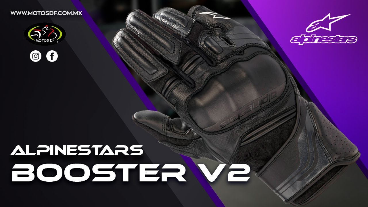 Guantes Alpinestars Booster V2 - YouTube