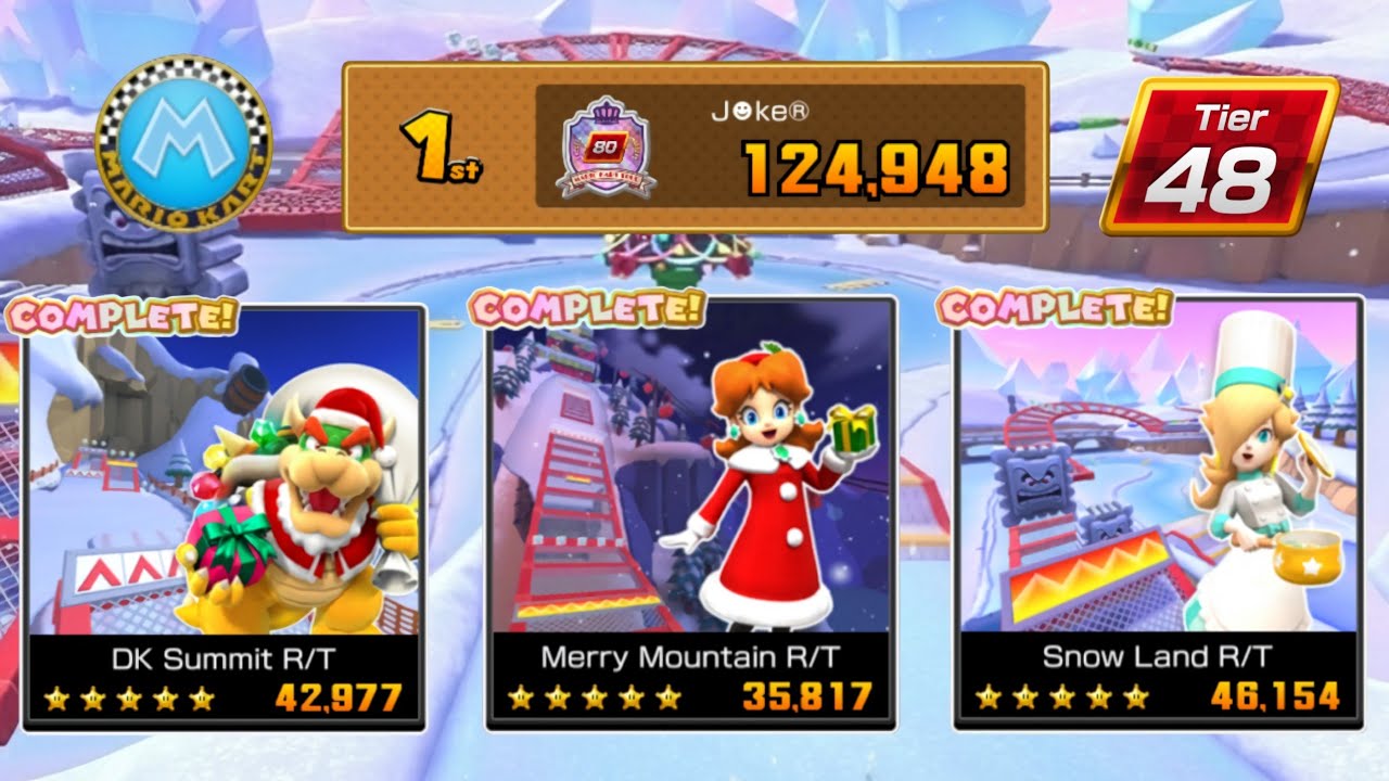 Mario Kart Tour - Holiday Tour (2025) - Ranked Cup Week 2 - (F2P)