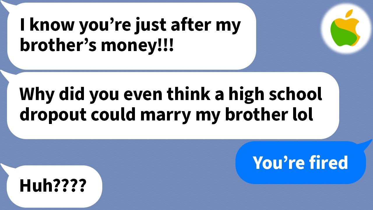 【Apple】 When going to meet my fiancé's family, his sister hit me in the face for no good reason