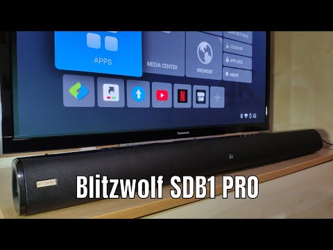 Blitzwolf Soundbar SDB1 PRO - Full Review