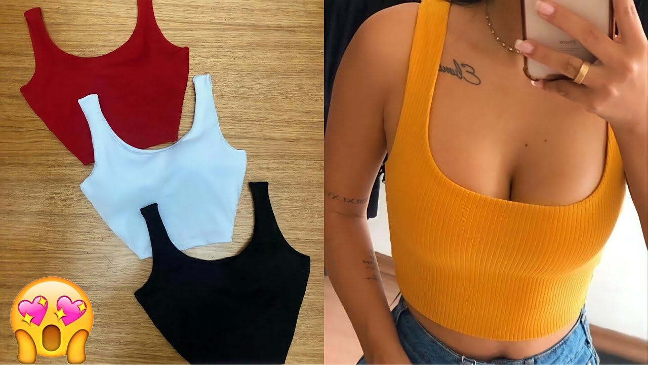 Você vai amar!! COMO FAZER CROPPED LINDO Com CARA De LOJA !! NUNCA MAIS GASTEI DINHEIRO