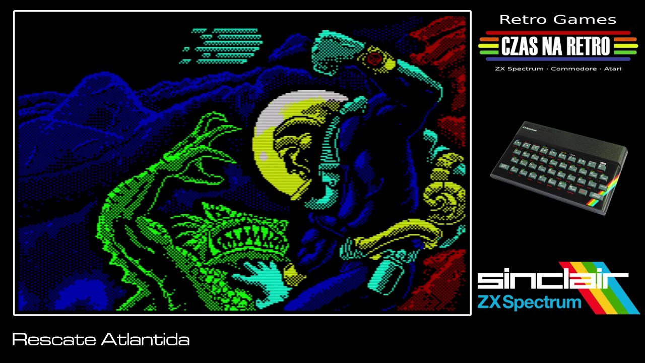写真 Rescate Atlantida (1989) - ZX Spectrum - YouTube