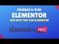 Pruebas A/B en Elementor con Split test for Elementor