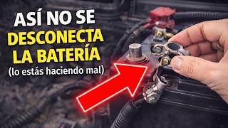 No desconectes la BATERÍA sin hacer ESTO (Evita desprogramar tu auto)
