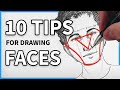 How to Draw a Face: 10 Common Problems and How to Fix Them