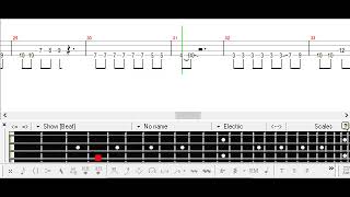 Centimeter (Bass TAB Short Ver.) - the peggies