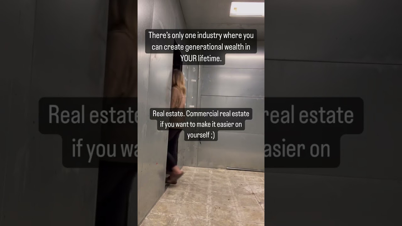Investing in commercial real estate is an incredible way to build generational wealth.￼