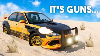 This Mod Turns Your Car Into A Battle Ready BEAST In BeamNG!